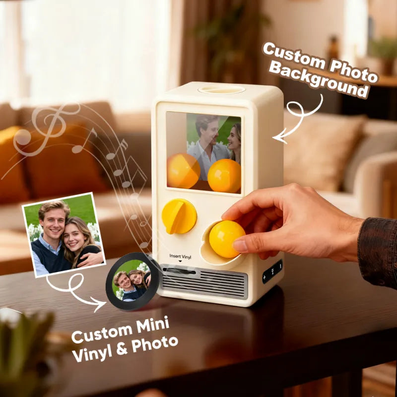 Personalized Music and Photo Gachapon Machine