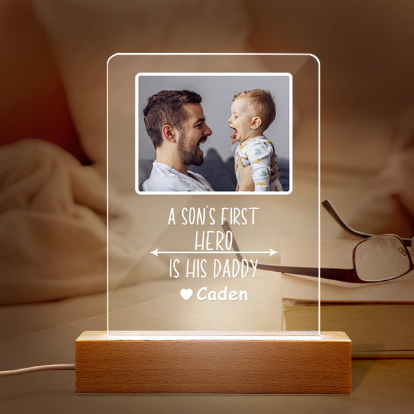 Photo & Name Base Night Light