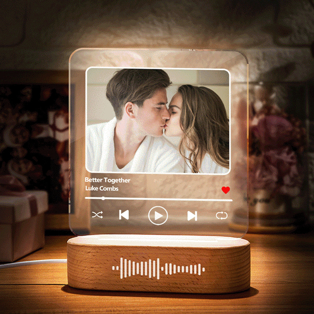 Scannable Code Photo Plaque