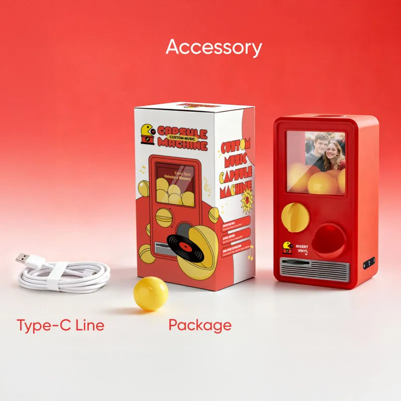 Personalized Music and Photo Gachapon Machine