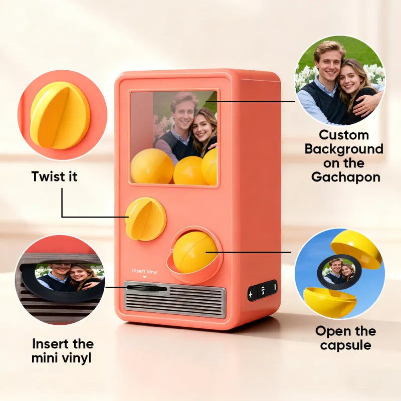 Personalized Music and Photo Gachapon Machine