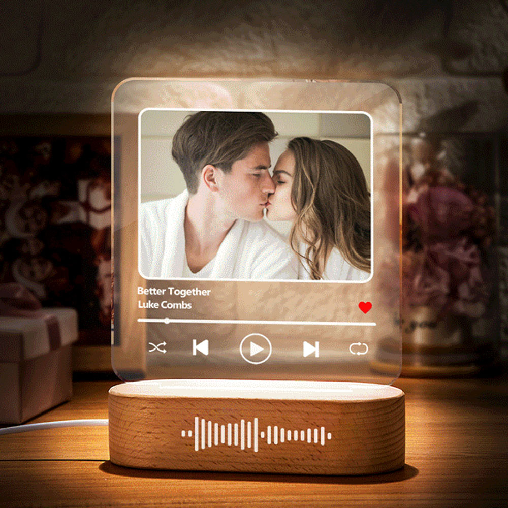 Scannable Code Photo Plaque