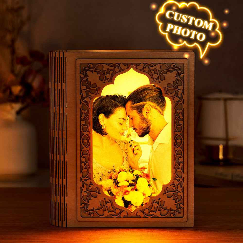 Grimoire Mirror Photo Frame Night Light