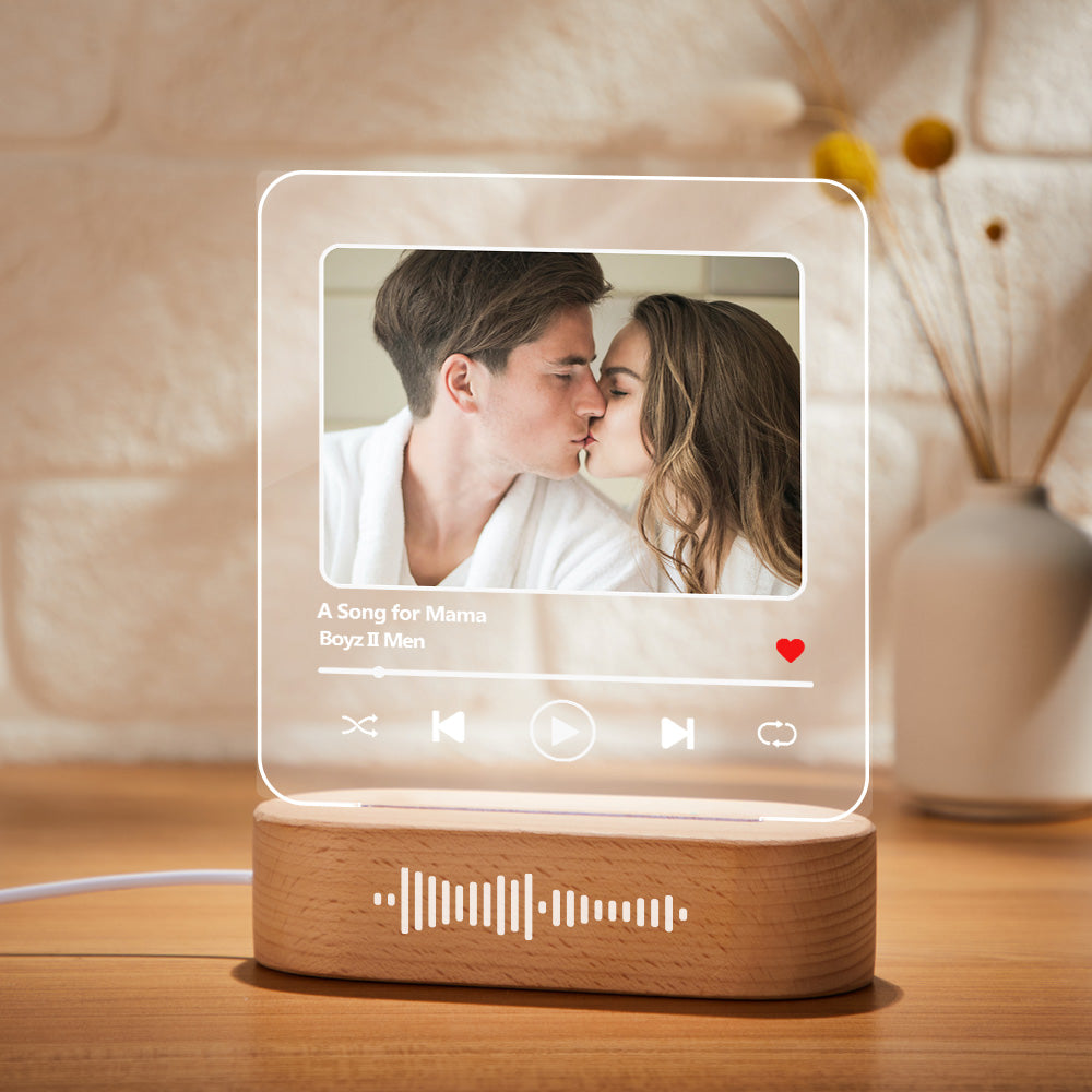 Scannable Code Photo Plaque