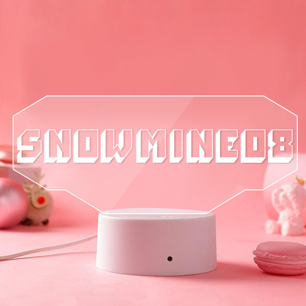 Gaming LED Tag Night Light (15 Fonts)