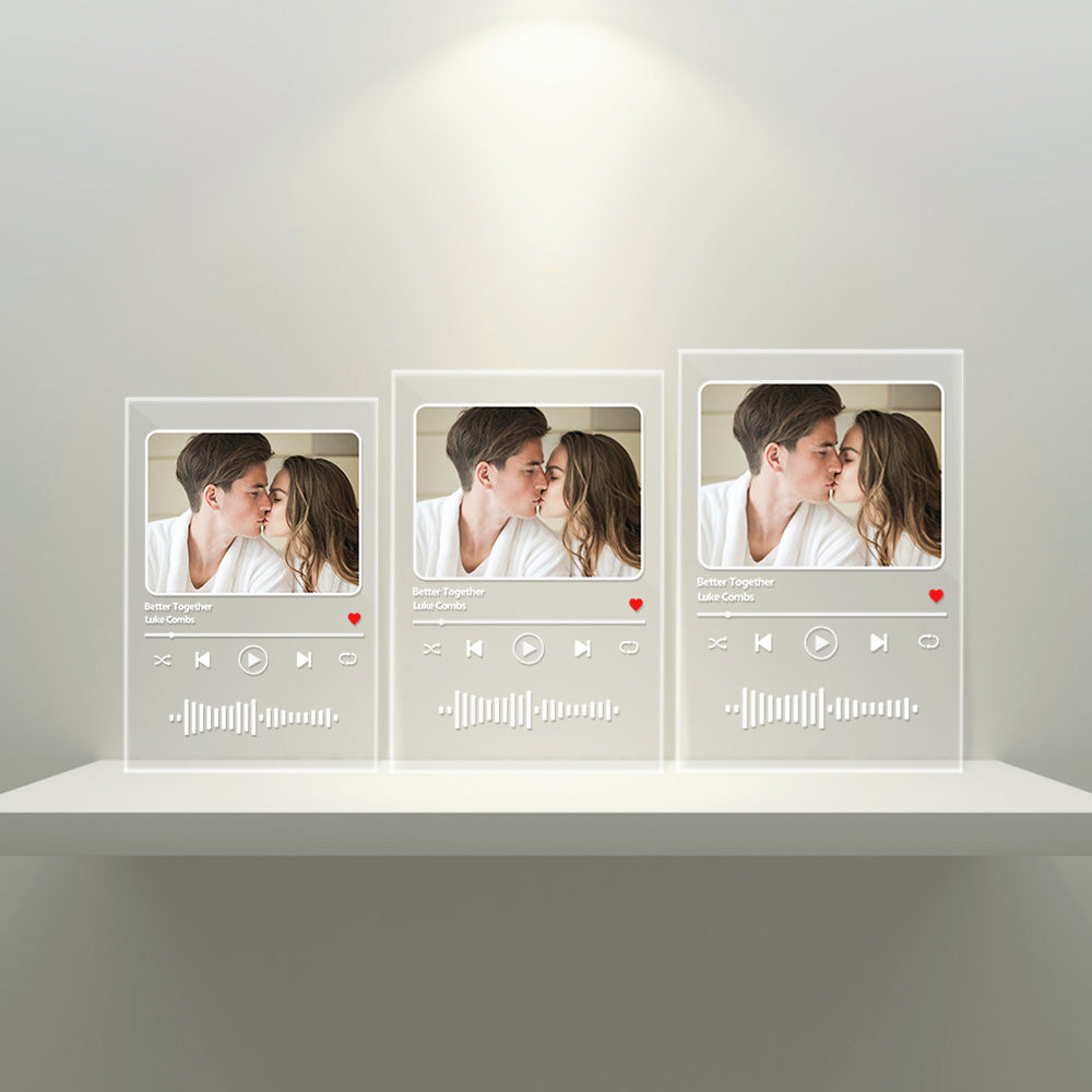 Scannable Code Photo Plaque