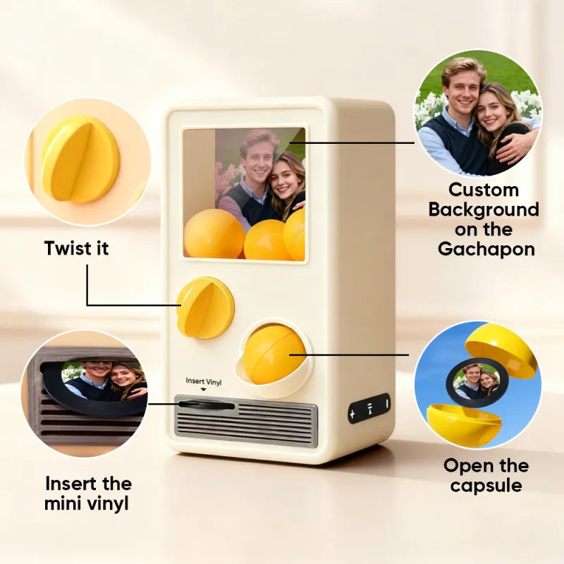 Personalized Music and Photo Gachapon Machine