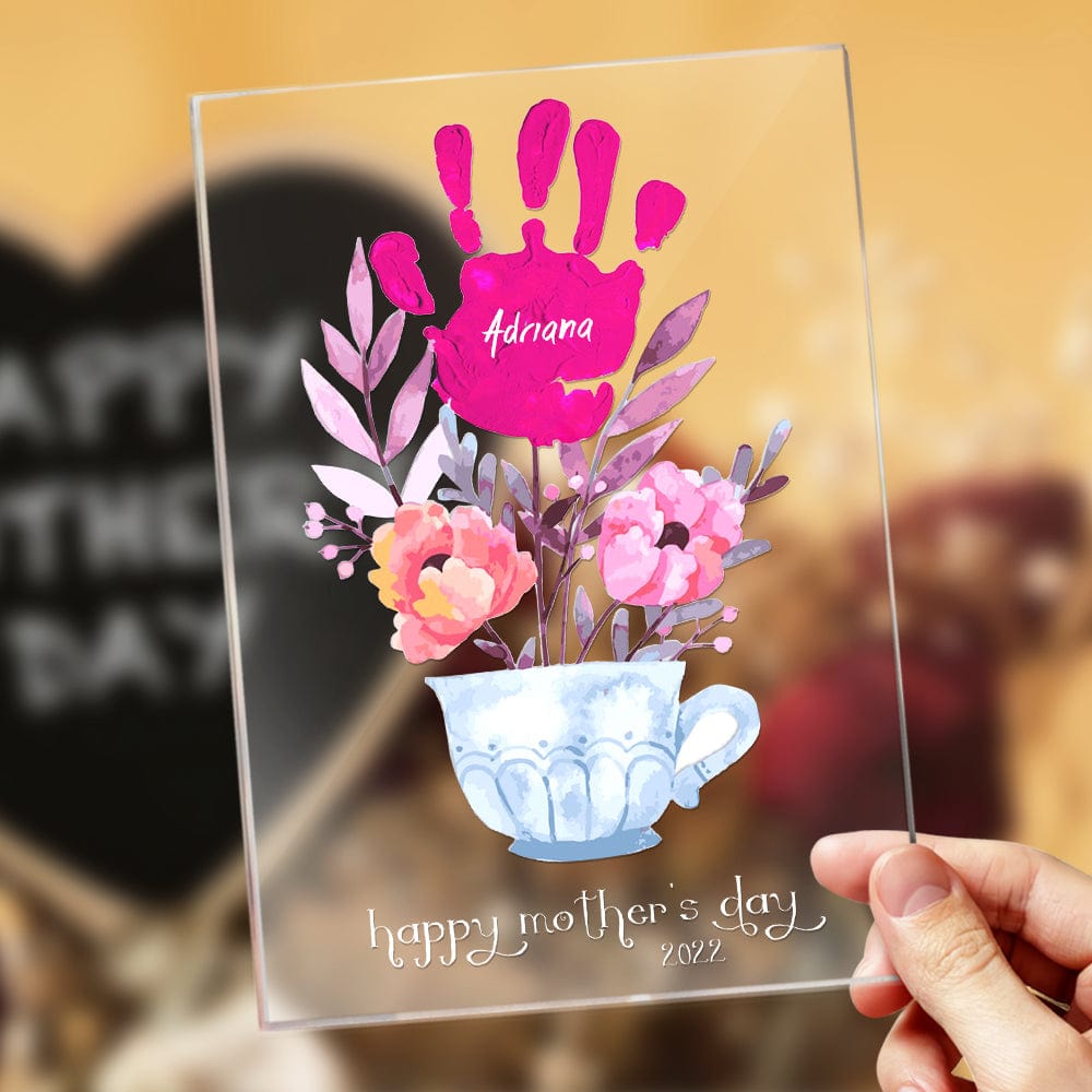 Handprint Name Night Light (Mother’s Day)