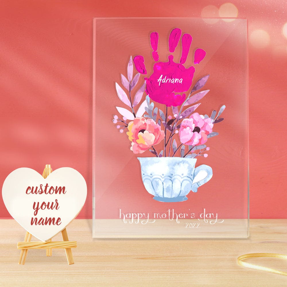 Handprint Name Night Light (Mother’s Day)