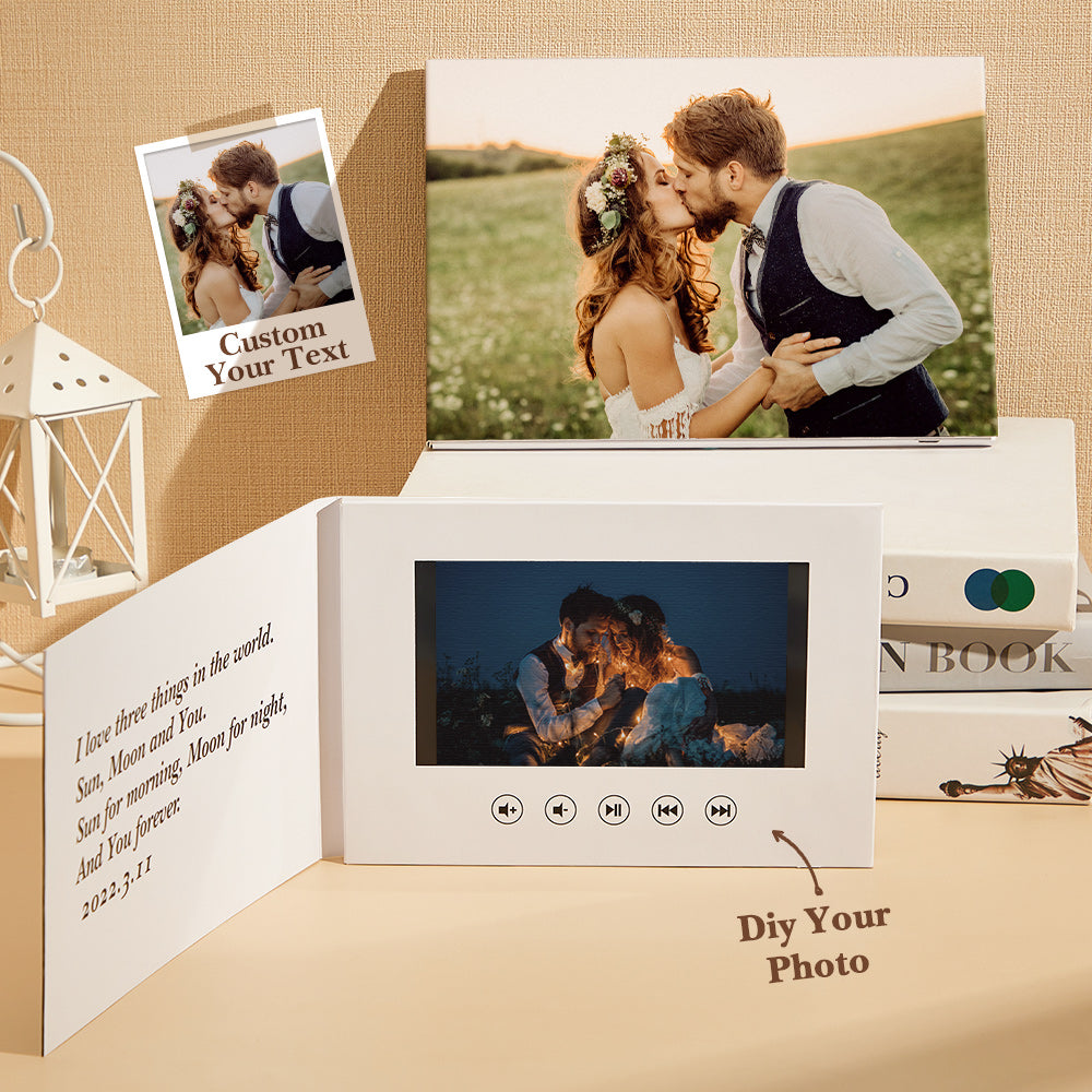 Commemorative Photo/Video Book With Text - 1GB Memory