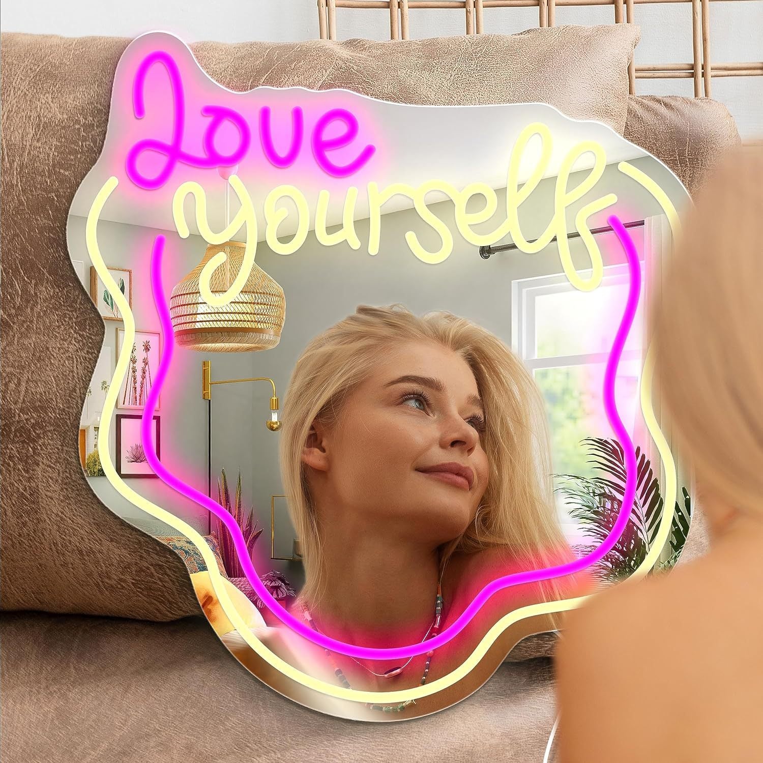 Love Yourself Mirror Light