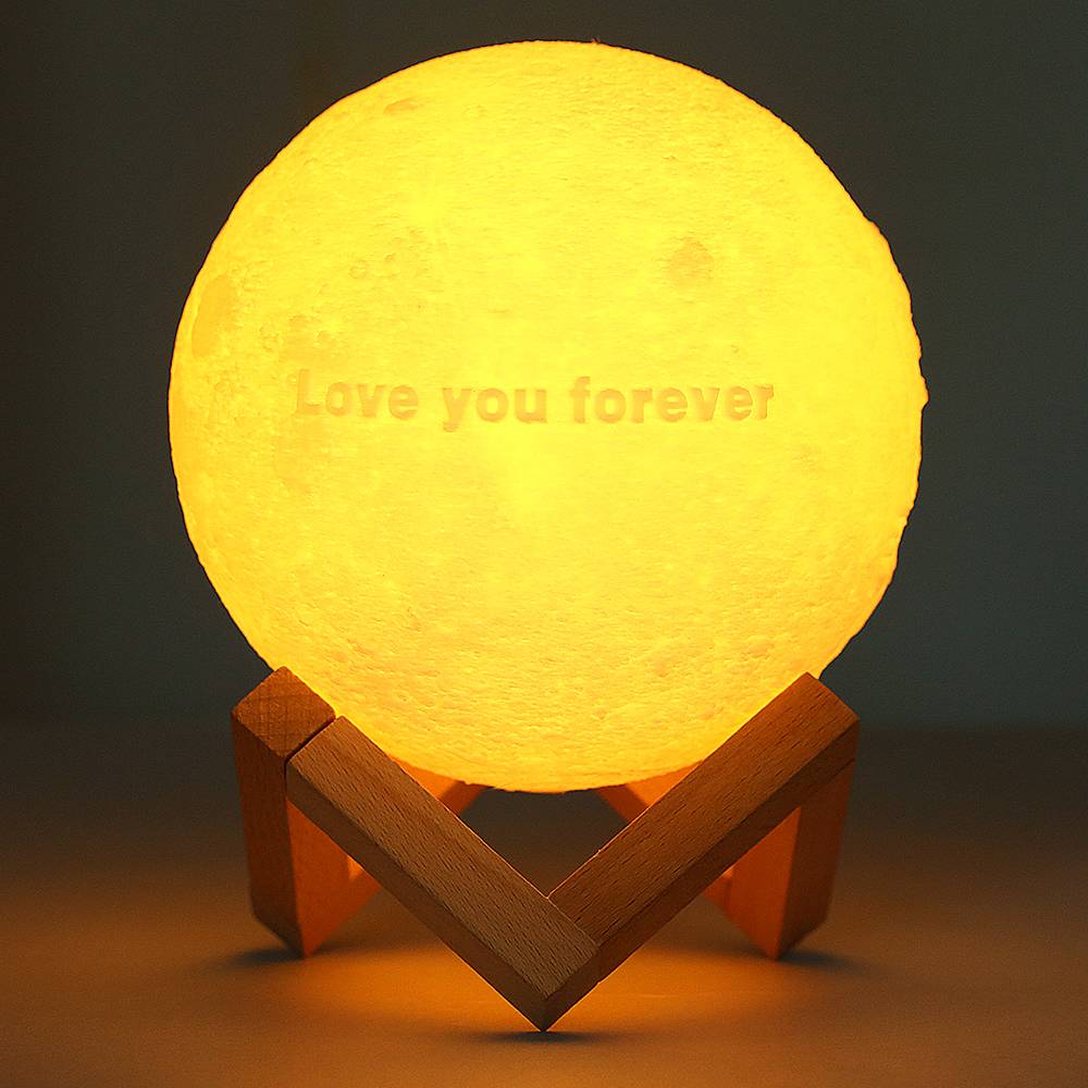 Lunar Text Moon Lamp