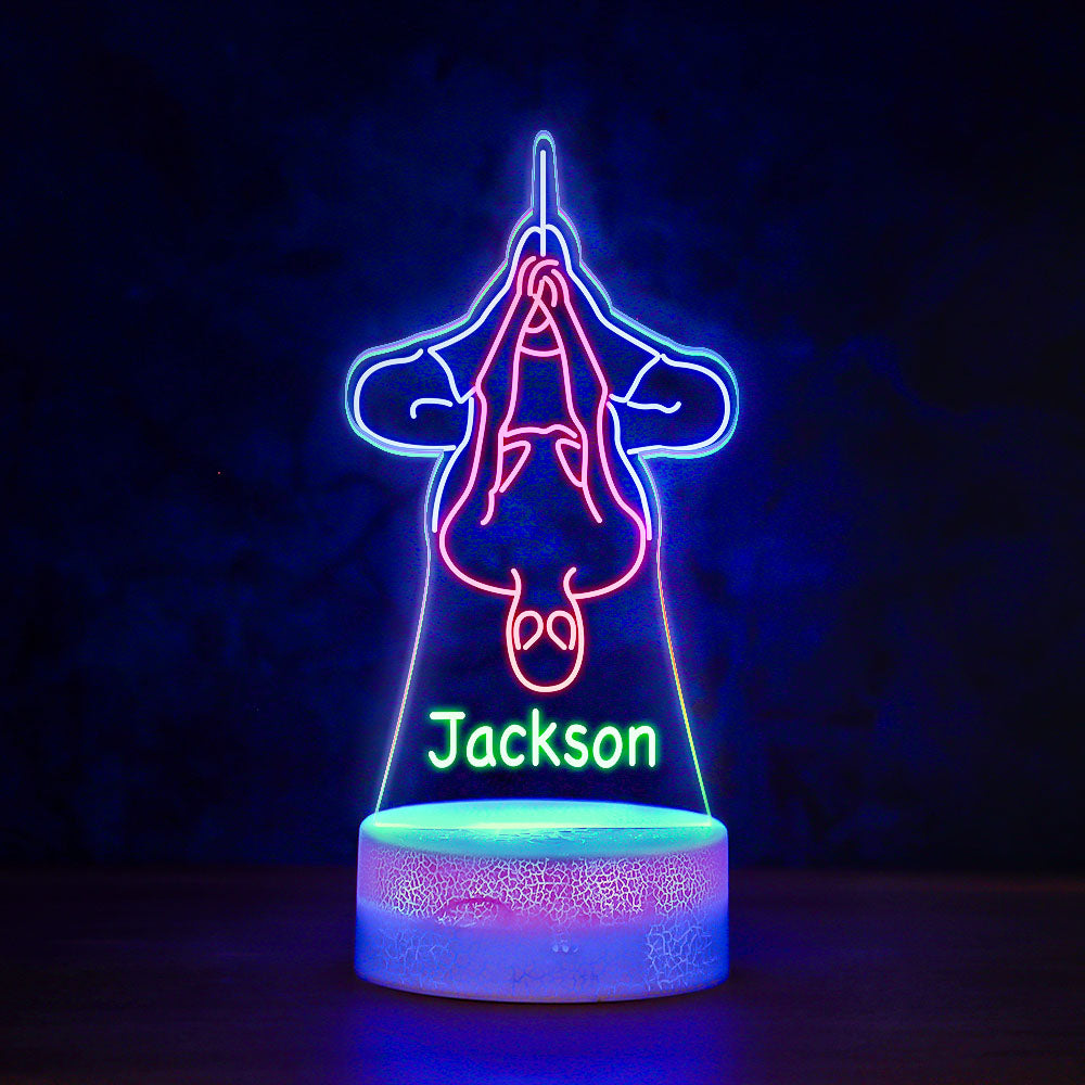Multicolor Spiderman Acrylic Lamp