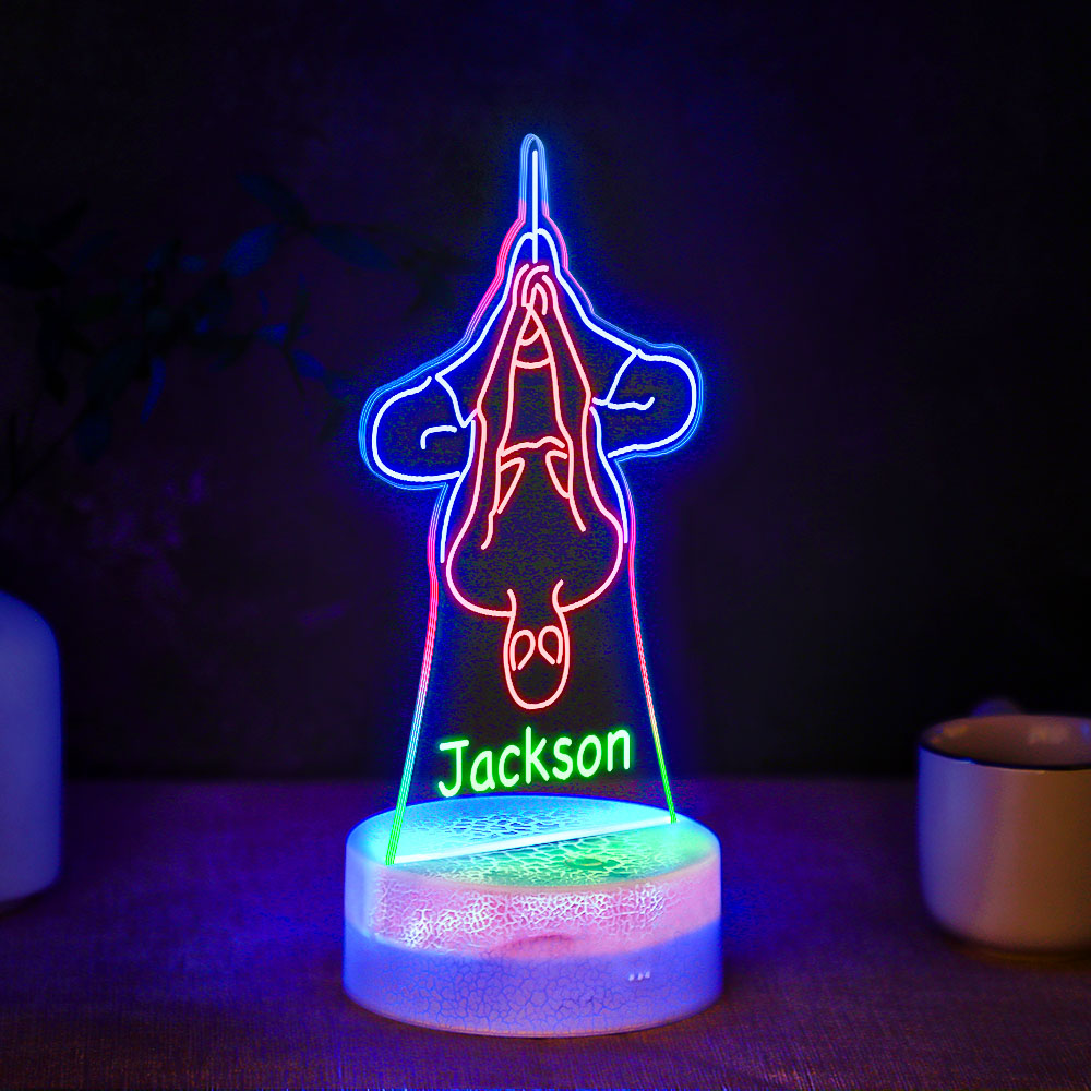 Multicolor Spiderman Acrylic Lamp