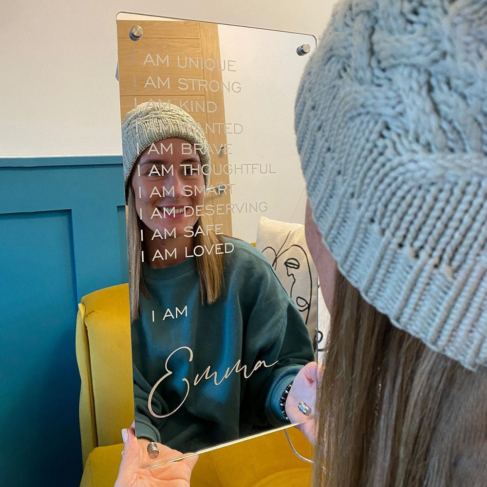Affirmations Mirror Lamp