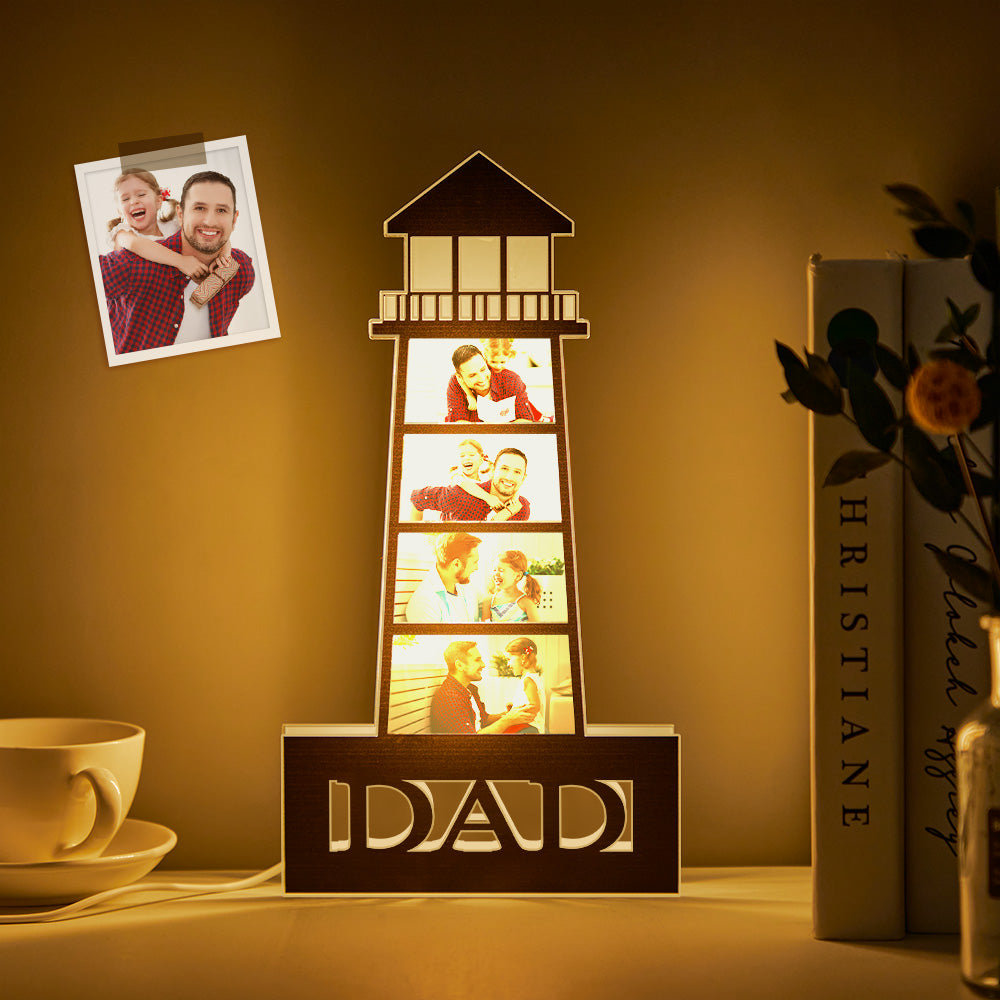 Photo Lighthouse LED Night Light (Father’s Day)