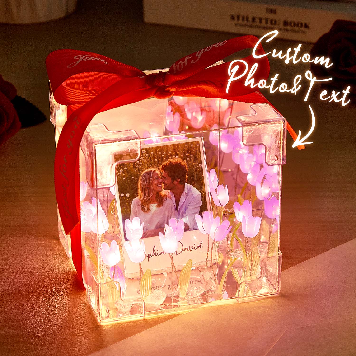 Tulip Infinity Mirror Box Lamp (DIY Custom)