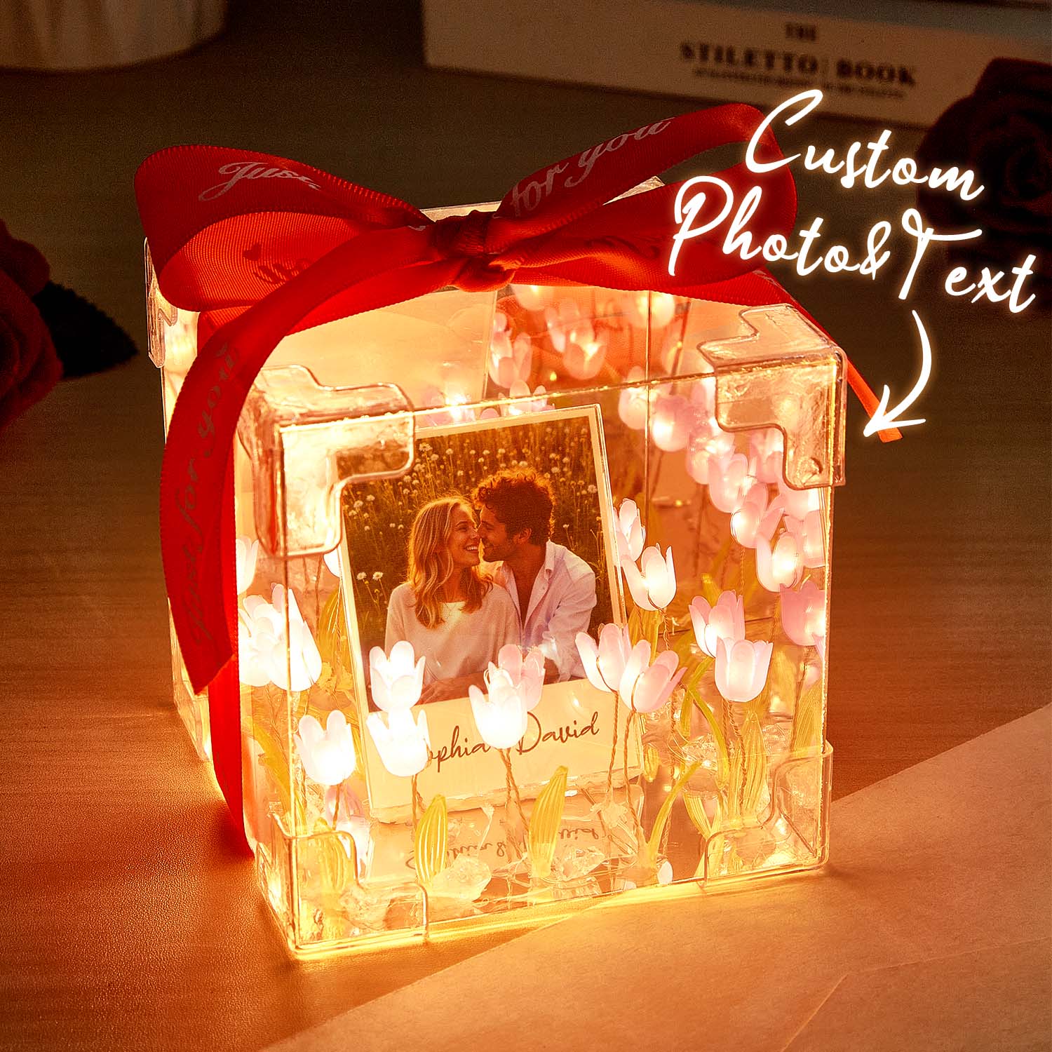 Tulip Infinity Mirror Box Lamp (DIY Custom)