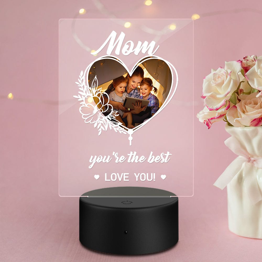 Photo Desk Night Light (Mom Gift)
