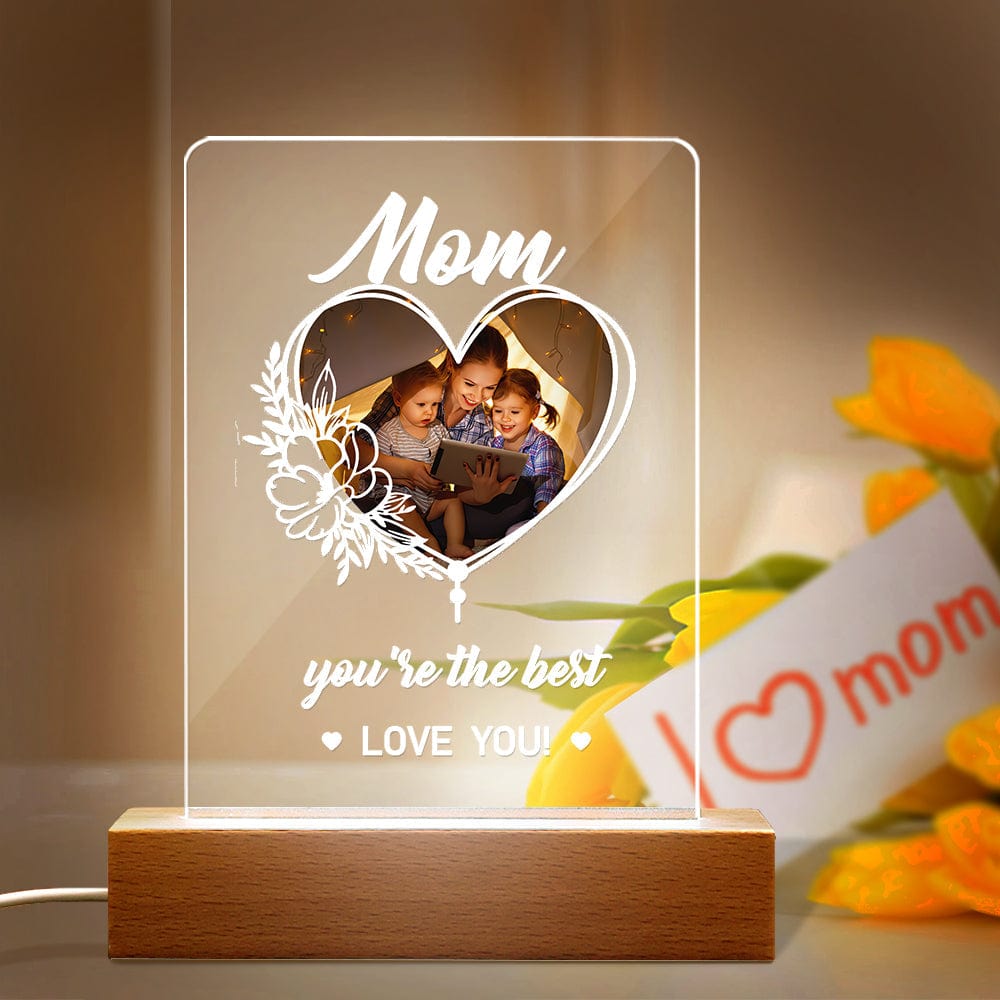 Photo Desk Night Light (Mom Gift)