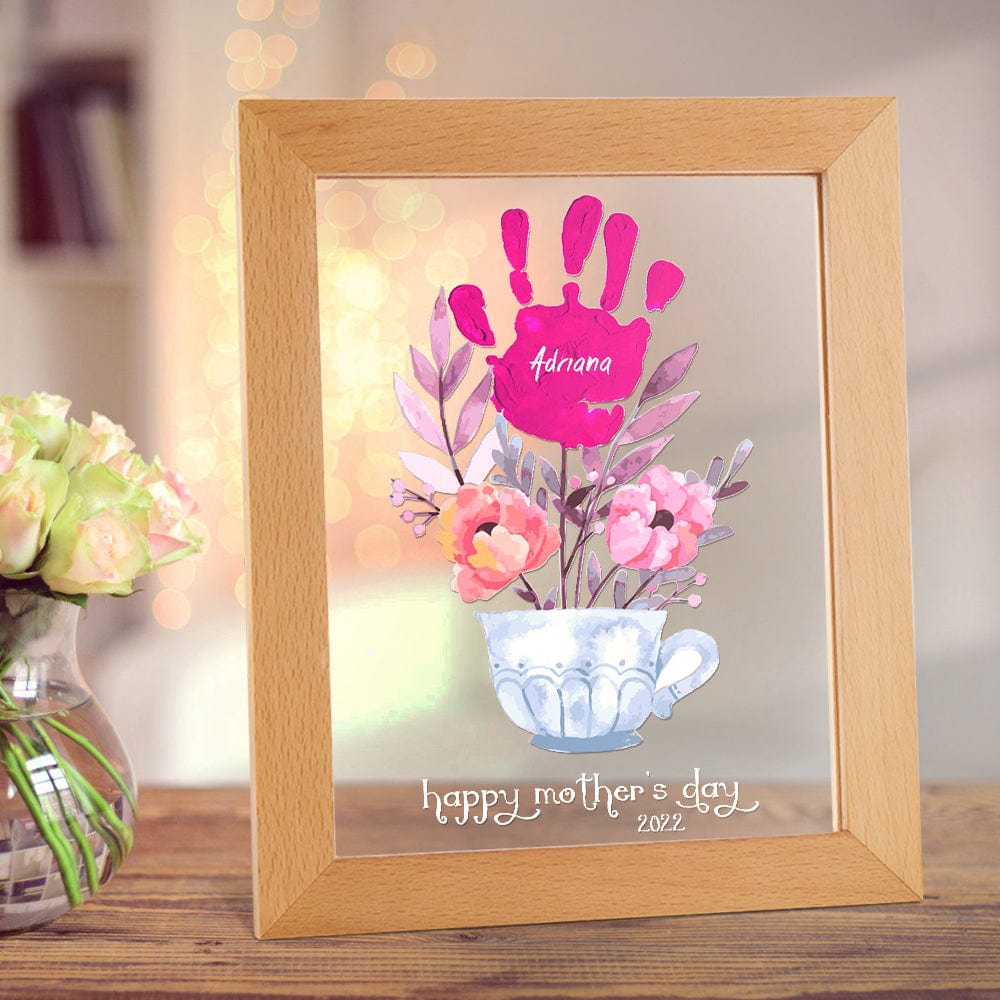 Handprint Name Night Light (Mother’s Day)