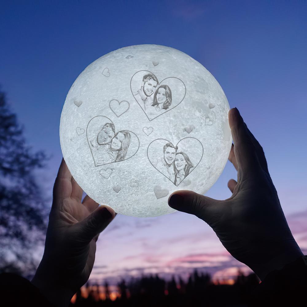 Photo Moon Lamp (Engraved)