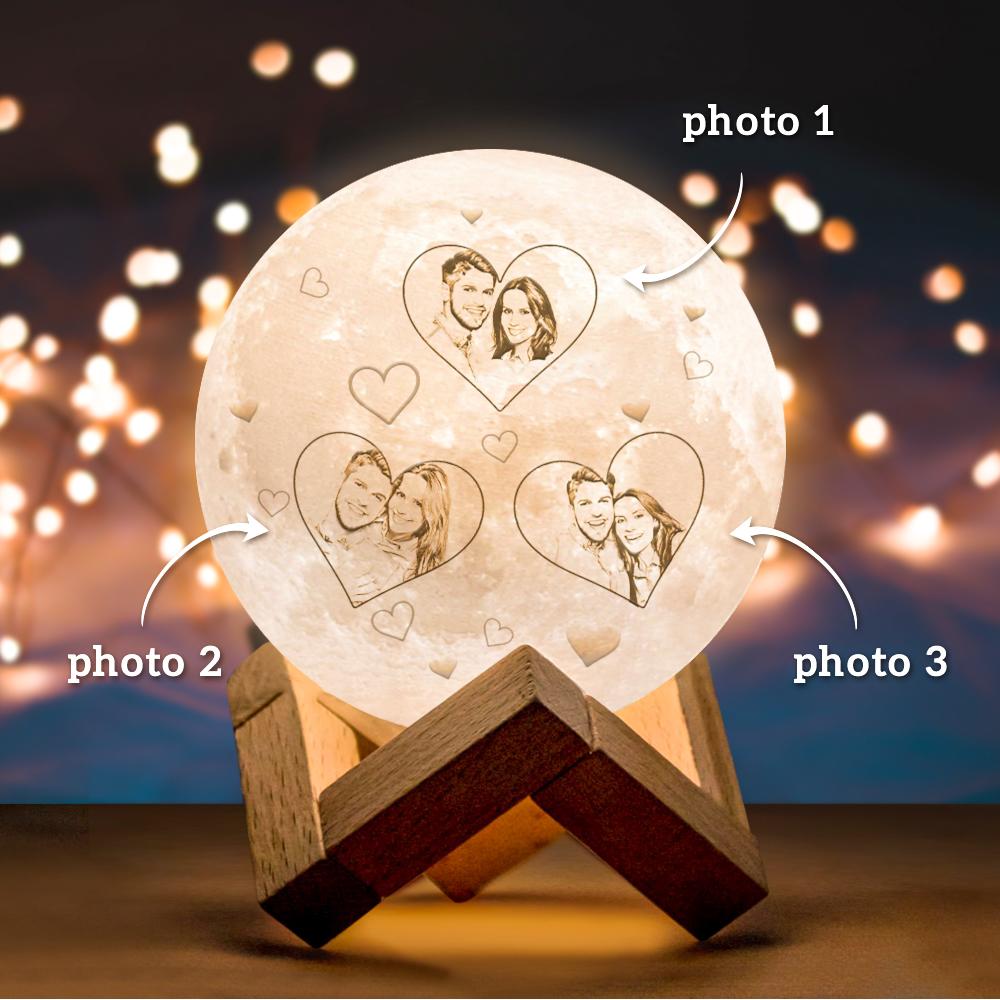 Photo Moon Lamp (Engraved)