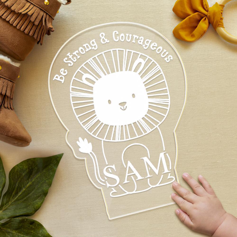 3D Lion Shape Night Light