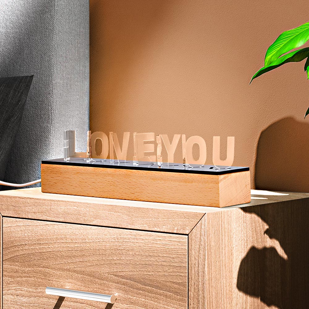 Name Engraved Acrylic Night Light