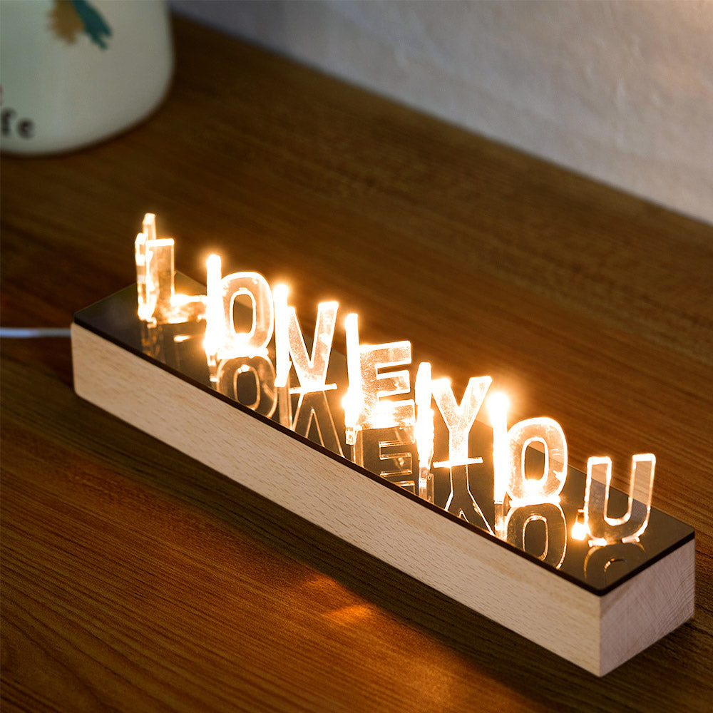 Name Engraved Acrylic Night Light