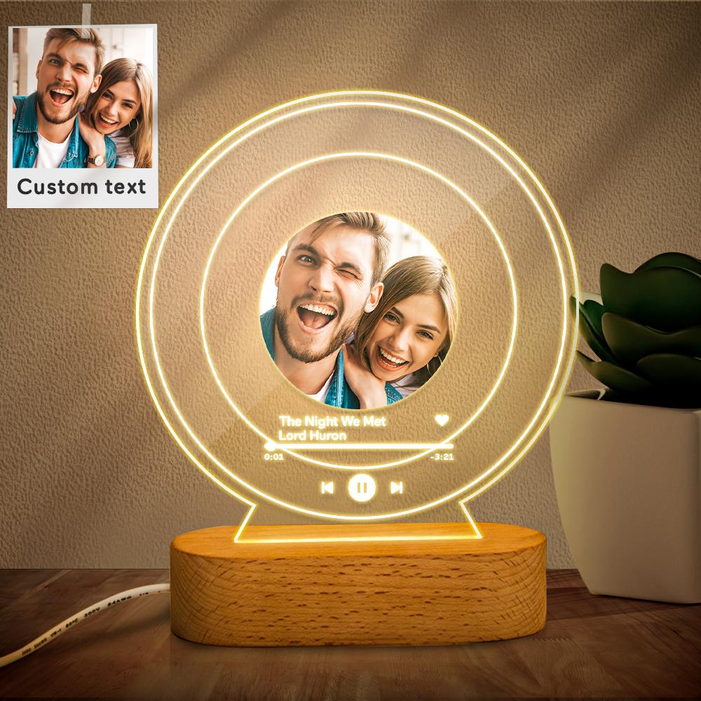 Picture Song Night Light (Couple)