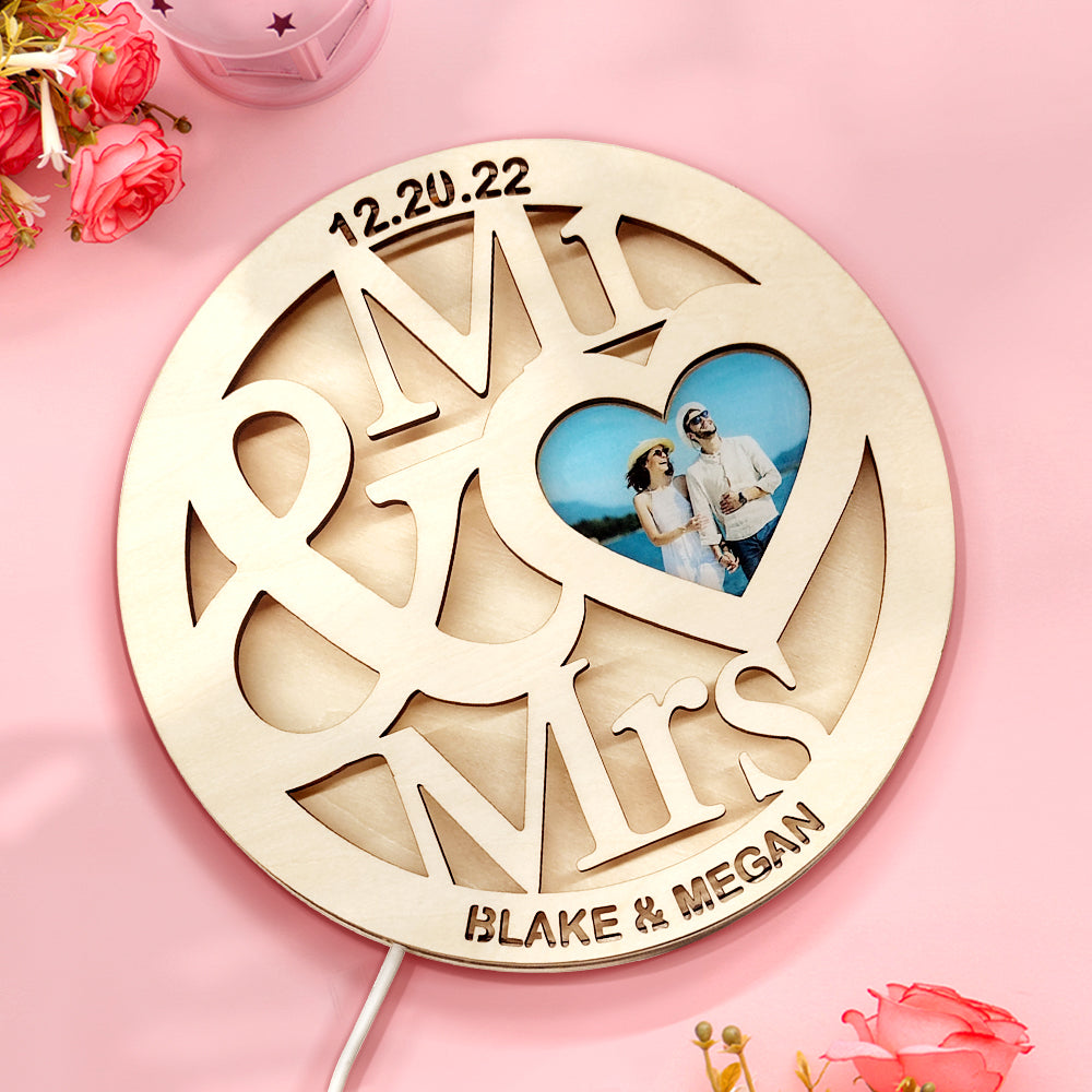 Photo Wooden Night Light