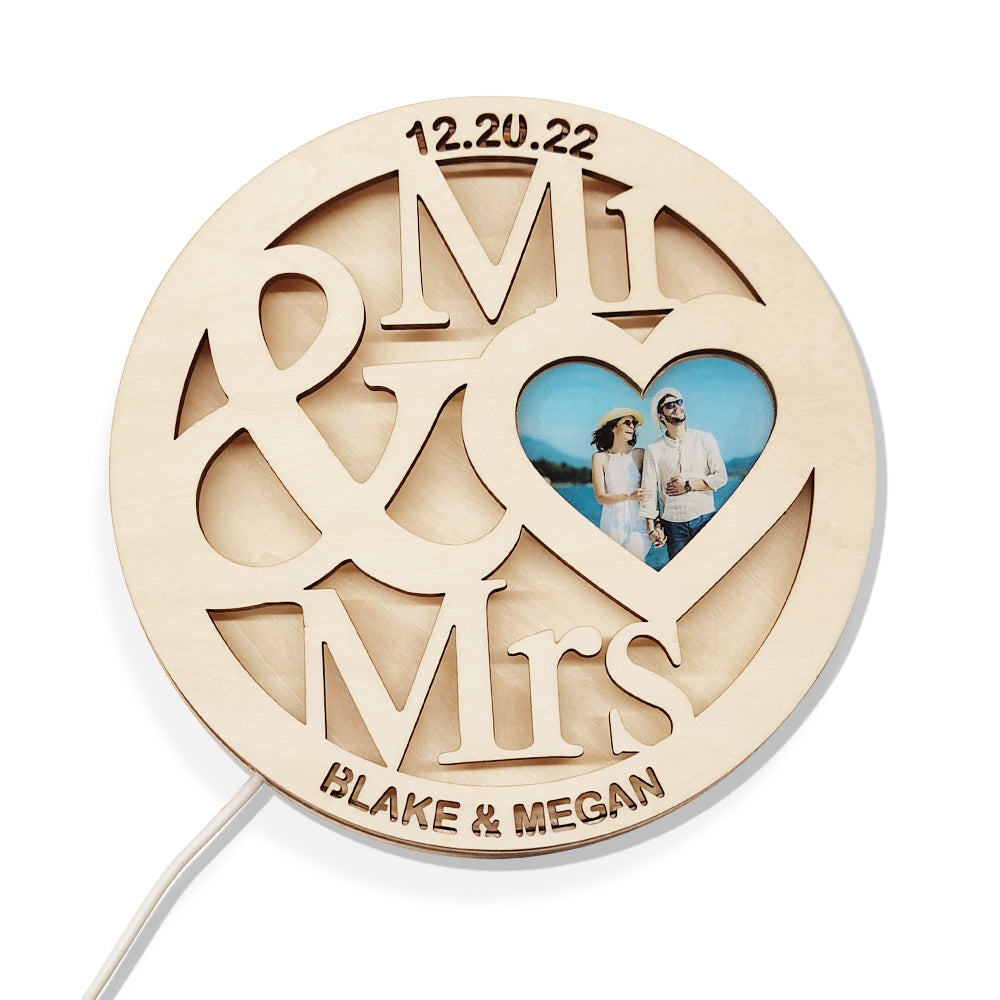 Photo Wooden Night Light