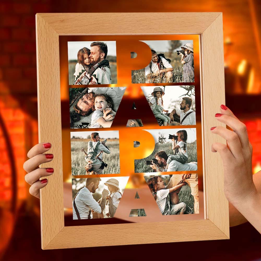 Photo Acrylic Night Light (Dad Gift)