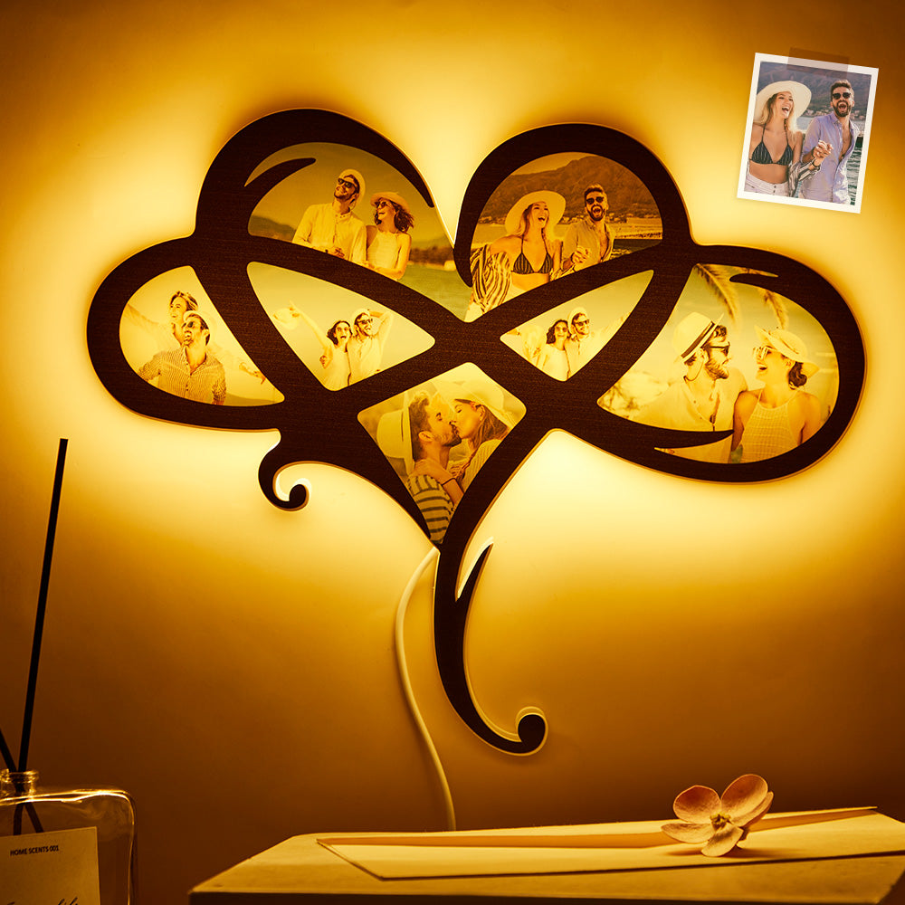 Infinite Love Photo Night Light