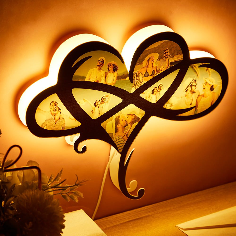 Infinite Love Photo Night Light