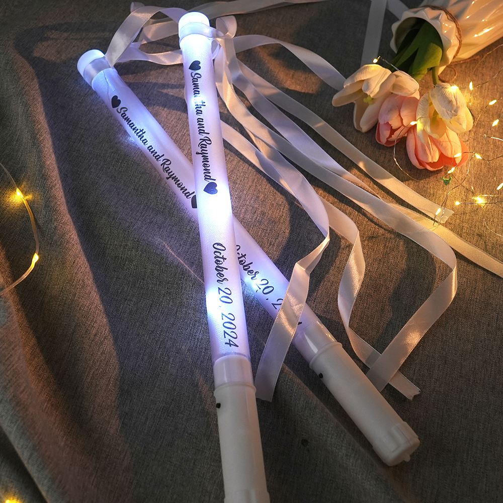 Personalized LED Stick Wedding Party Favor