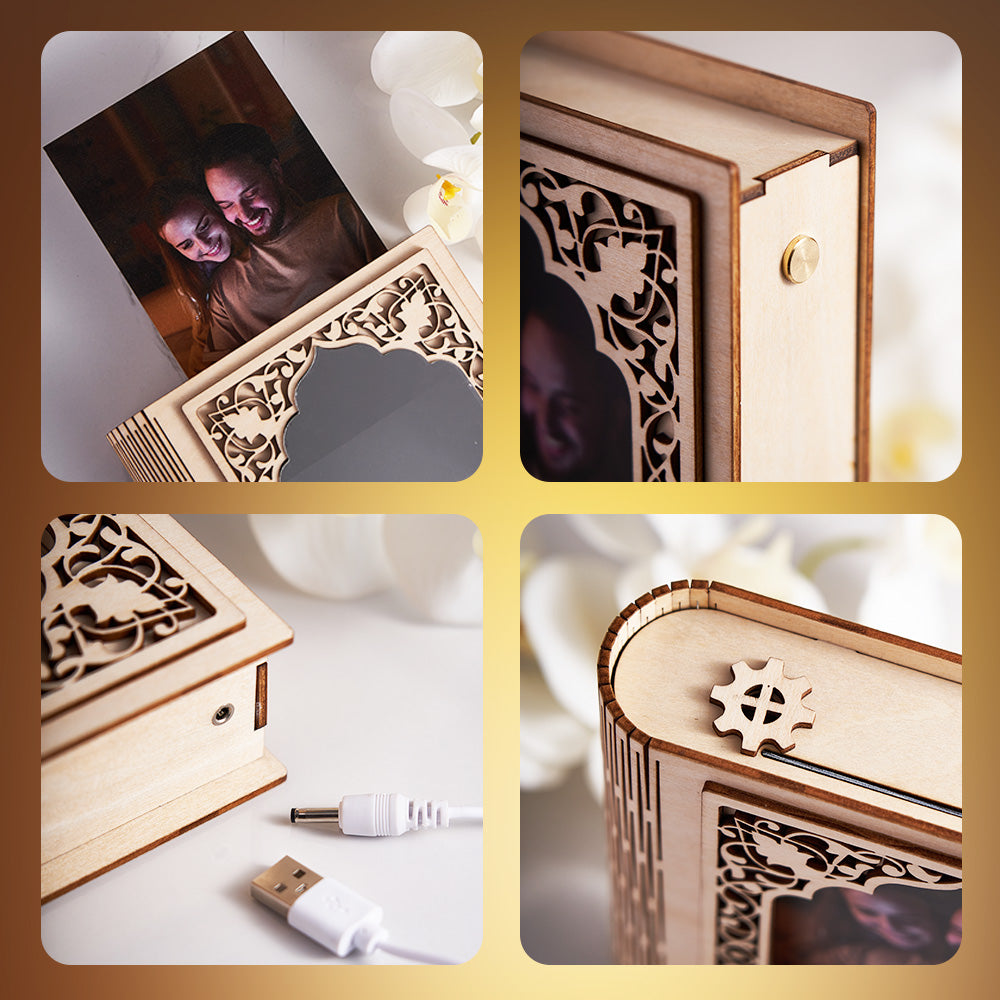 Grimoire Mirror Photo Frame Night Light