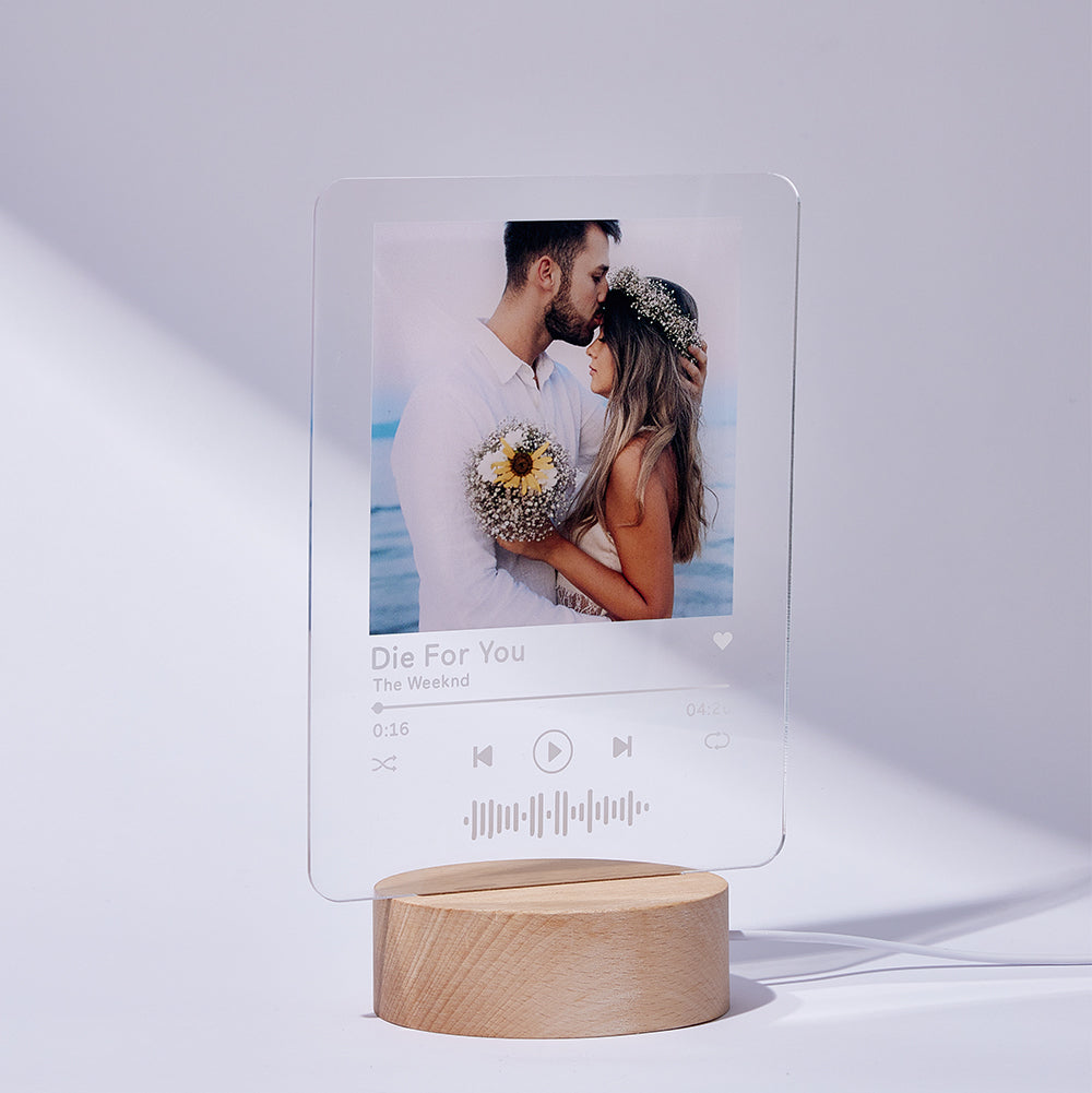 Scannable Code Album Night Light