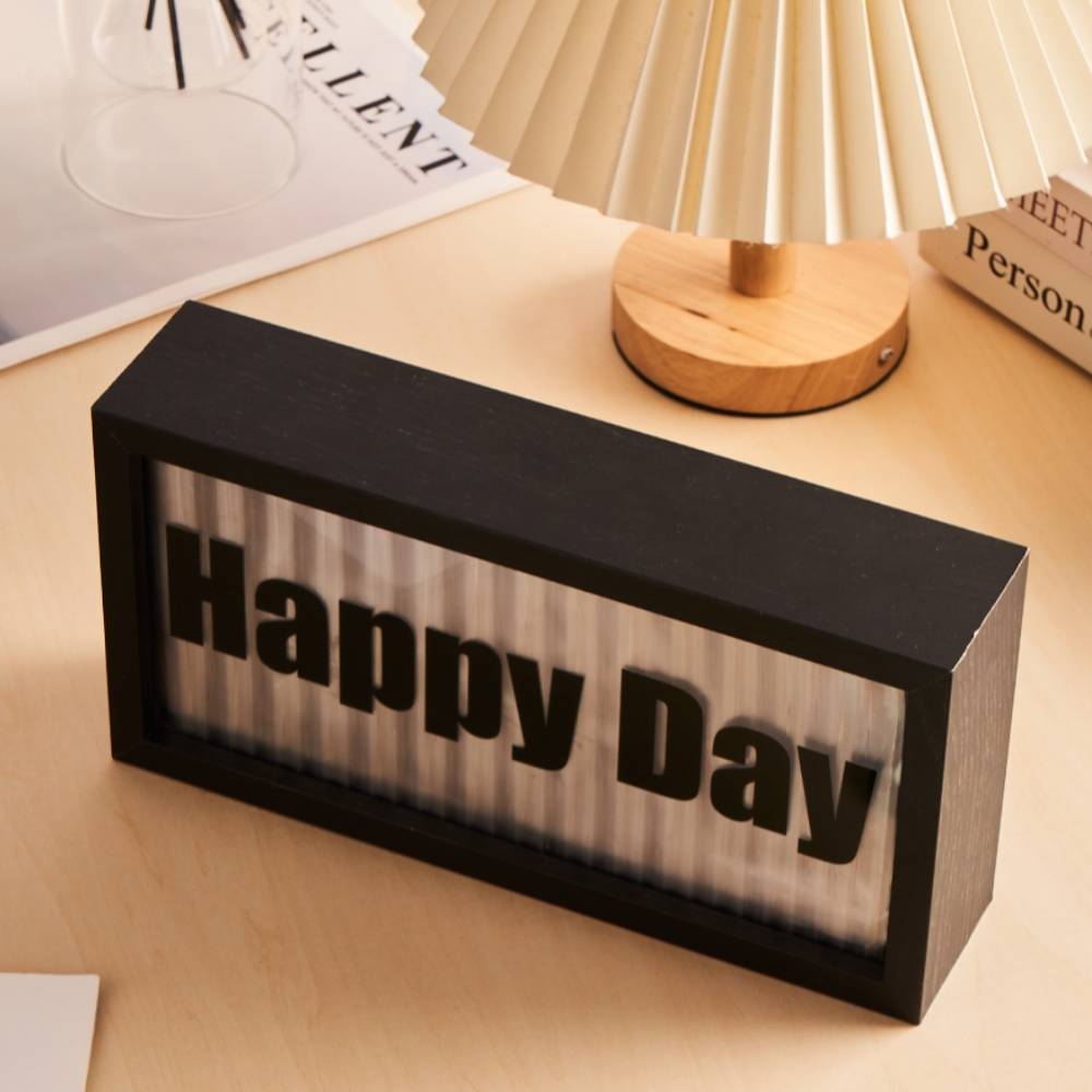 Bluetooth Speaker Night Light (Custom Text)