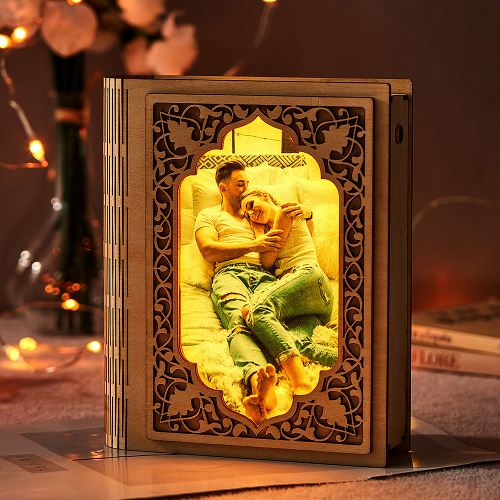 Grimoire Mirror Photo Frame Night Light
