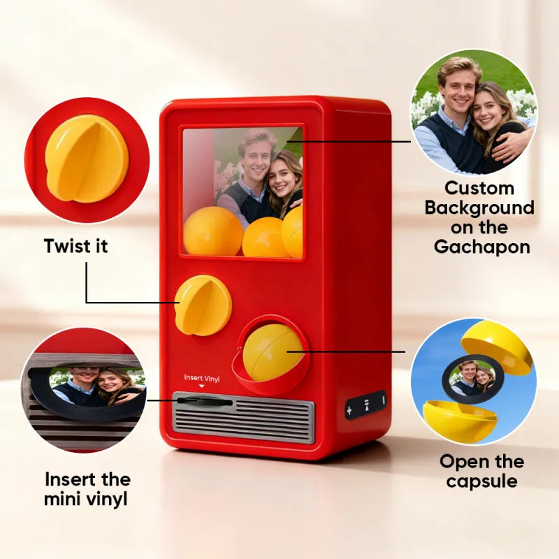 Personalized Music and Photo Gachapon Machine