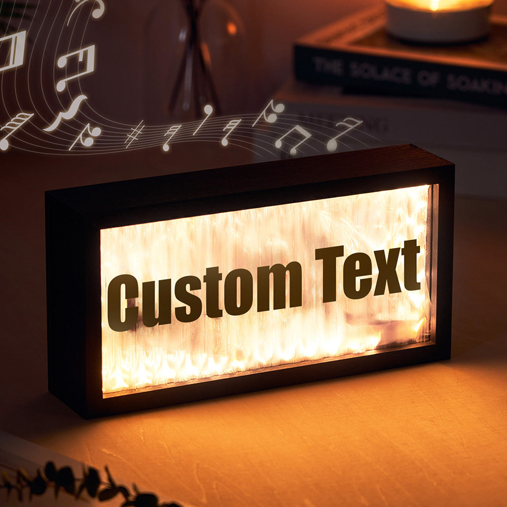 Bluetooth Speaker Night Light (Custom Text)