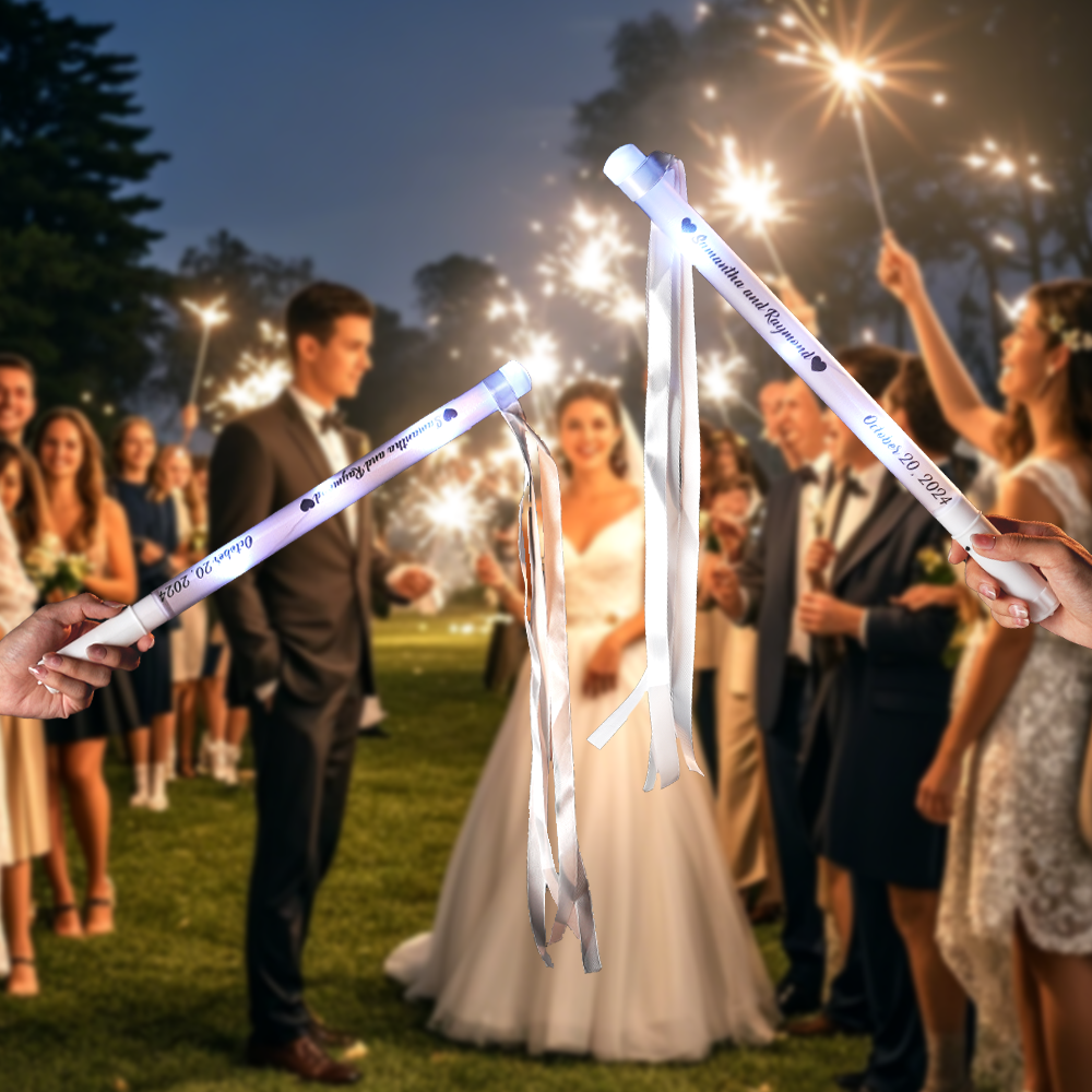 Personalized LED Stick Wedding Party Favor