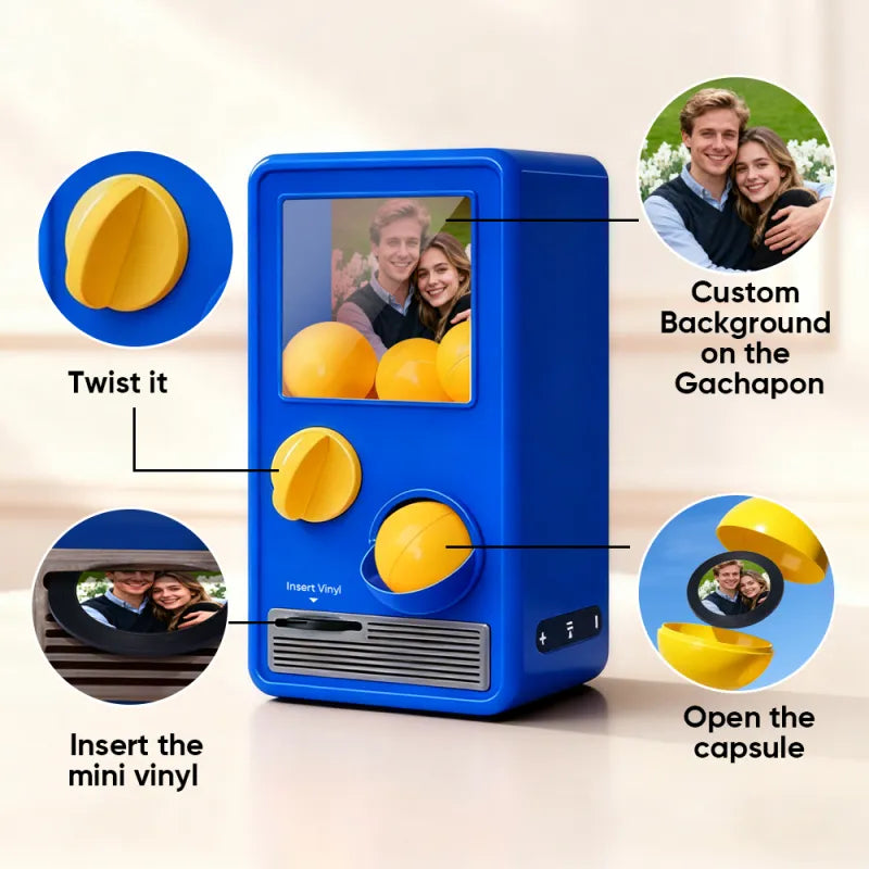 Personalized Music and Photo Gachapon Machine