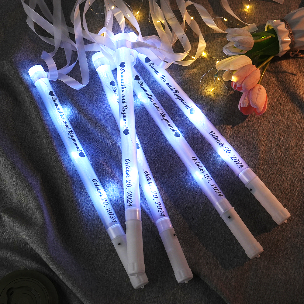 Personalized LED Stick Wedding Party Favor